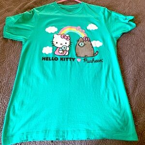 Hello Kitty and Pusheen Doughnut Tee